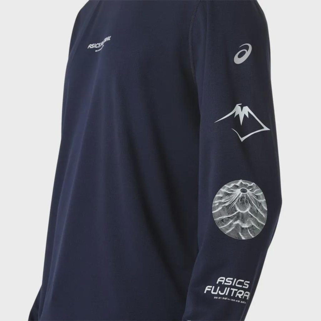 Imagem 5 do produto Camiseta Manga Longa Asics Fujitrail Logo LS Top - Masculina