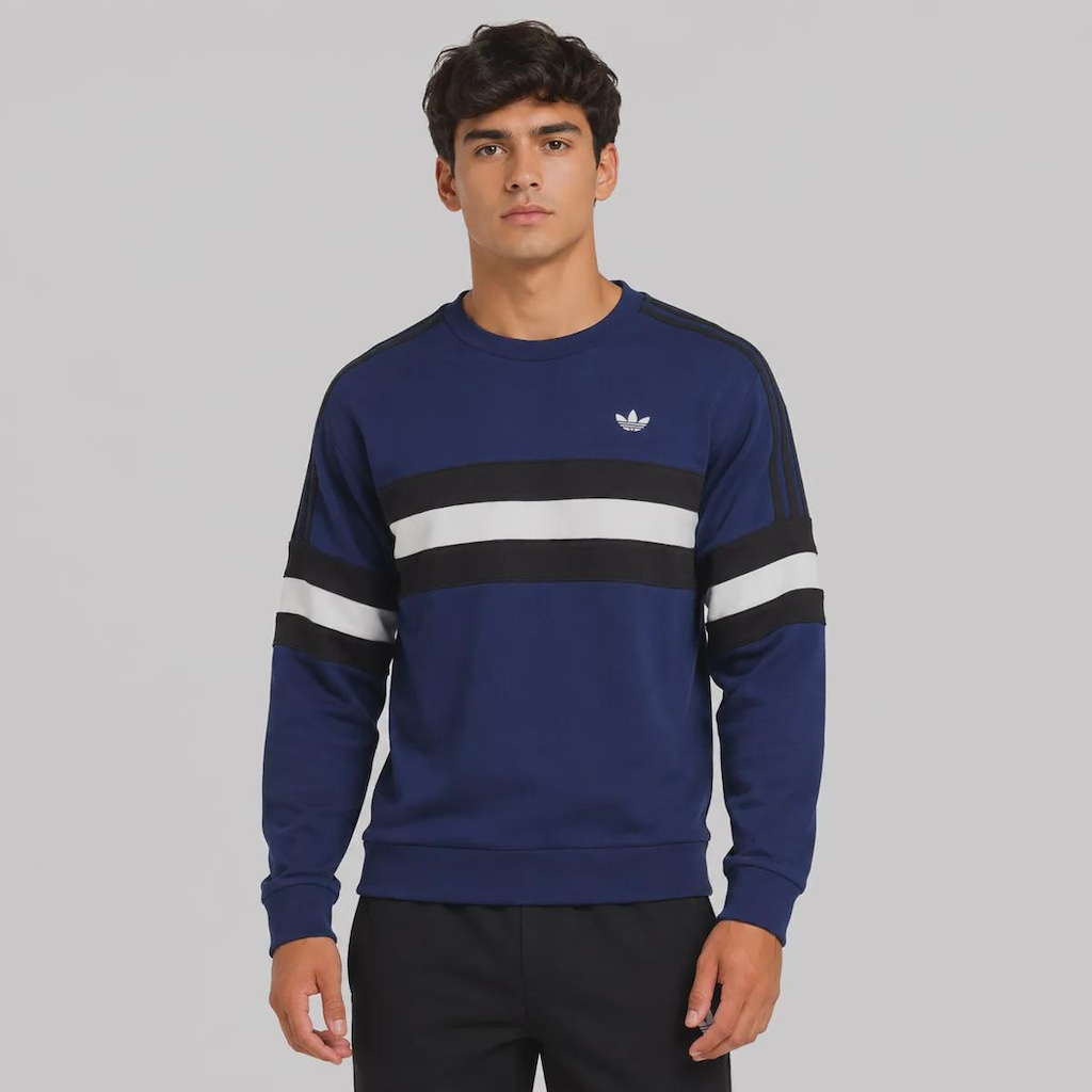 Imagem 1 do produto Blusão de Moletom adidas SK OG Crew Masculino