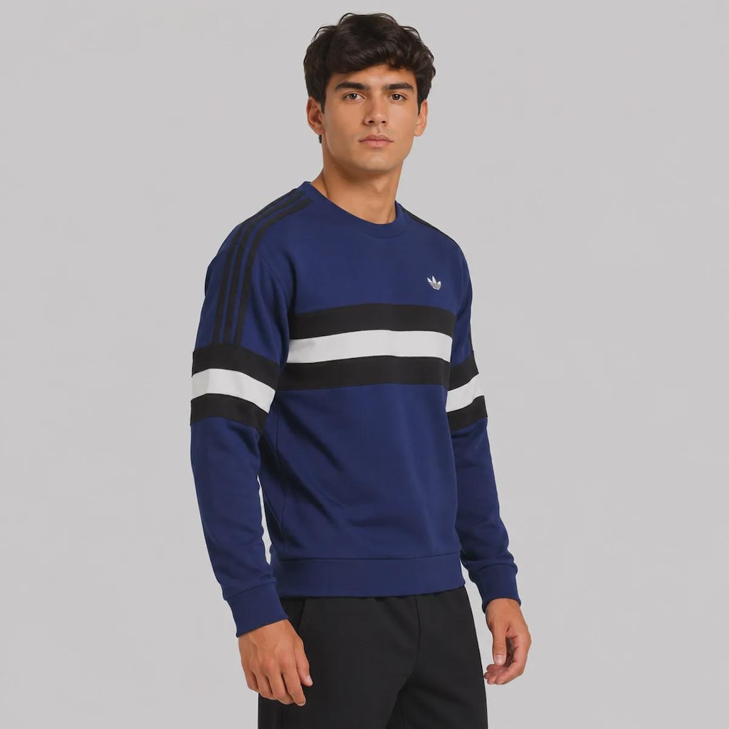 Imagem 2 do produto Blusão de Moletom adidas SK OG Crew Masculino
