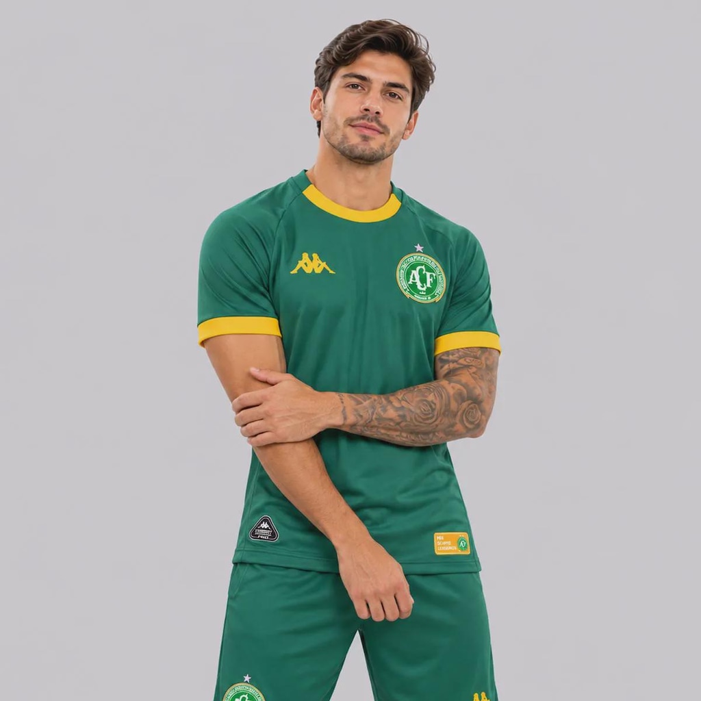 Imagem 3 do produto Camisa da Chapecoense III 26/27 Jogador Kappa Masculina