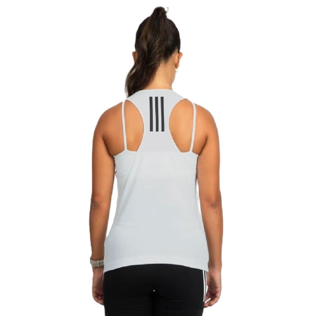 Imagem 2 do produto Camiseta Regata Feminina adidas Treino Três Listras