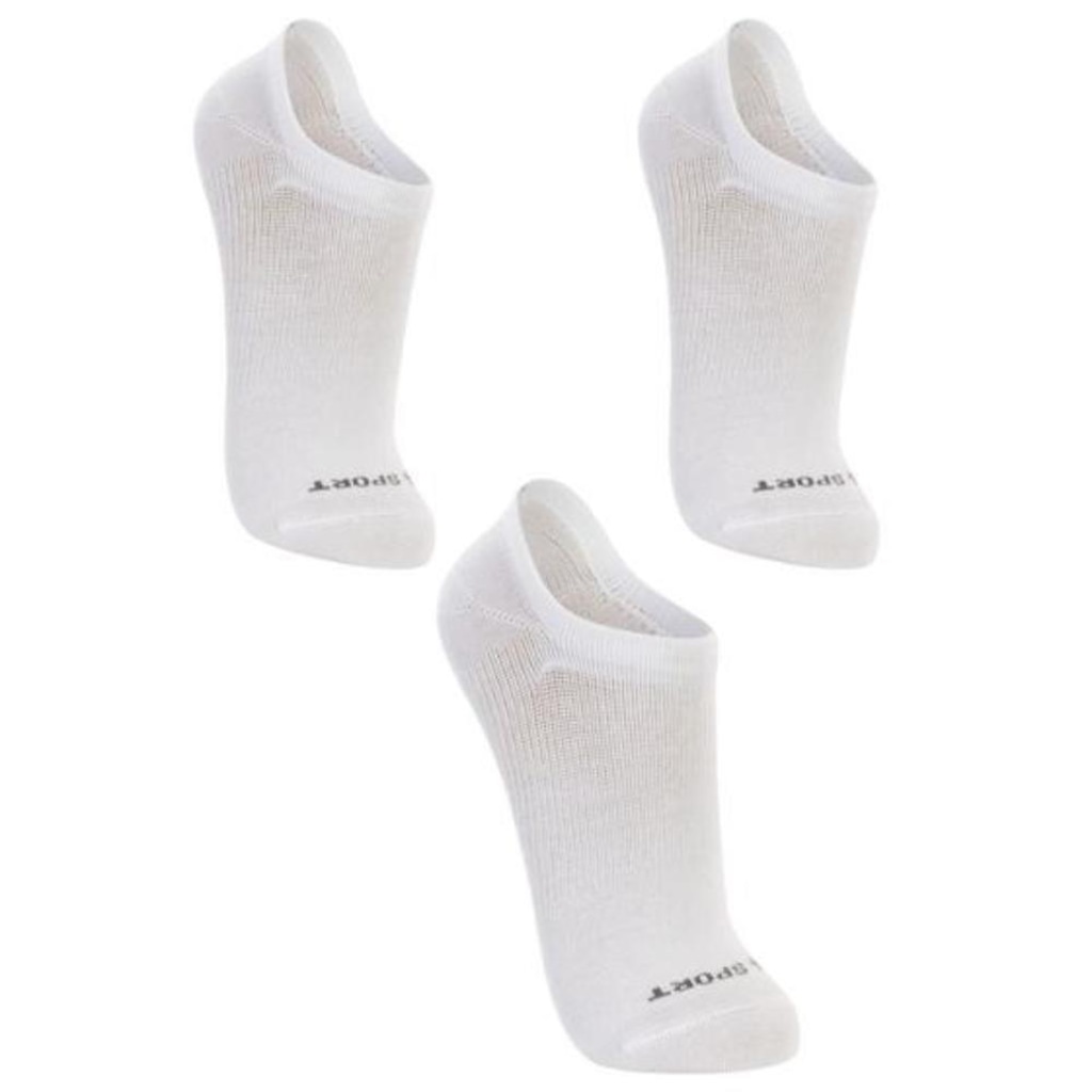 Imagem 2 do produto Kit 3 Pares de Meia Lupo Sport Sapatilha Invisível - Unissex