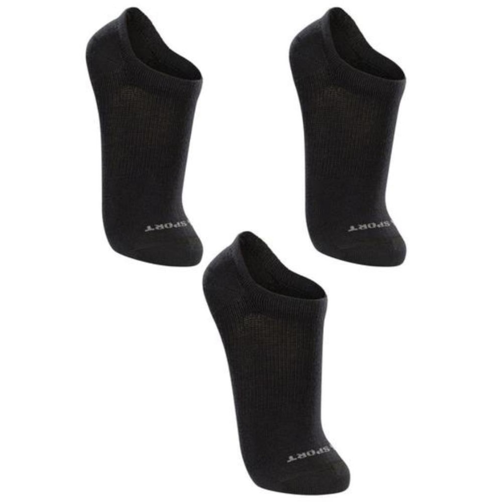 Imagem 3 do produto Kit 3 Pares de Meia Lupo Sport Sapatilha Invisível - Unissex