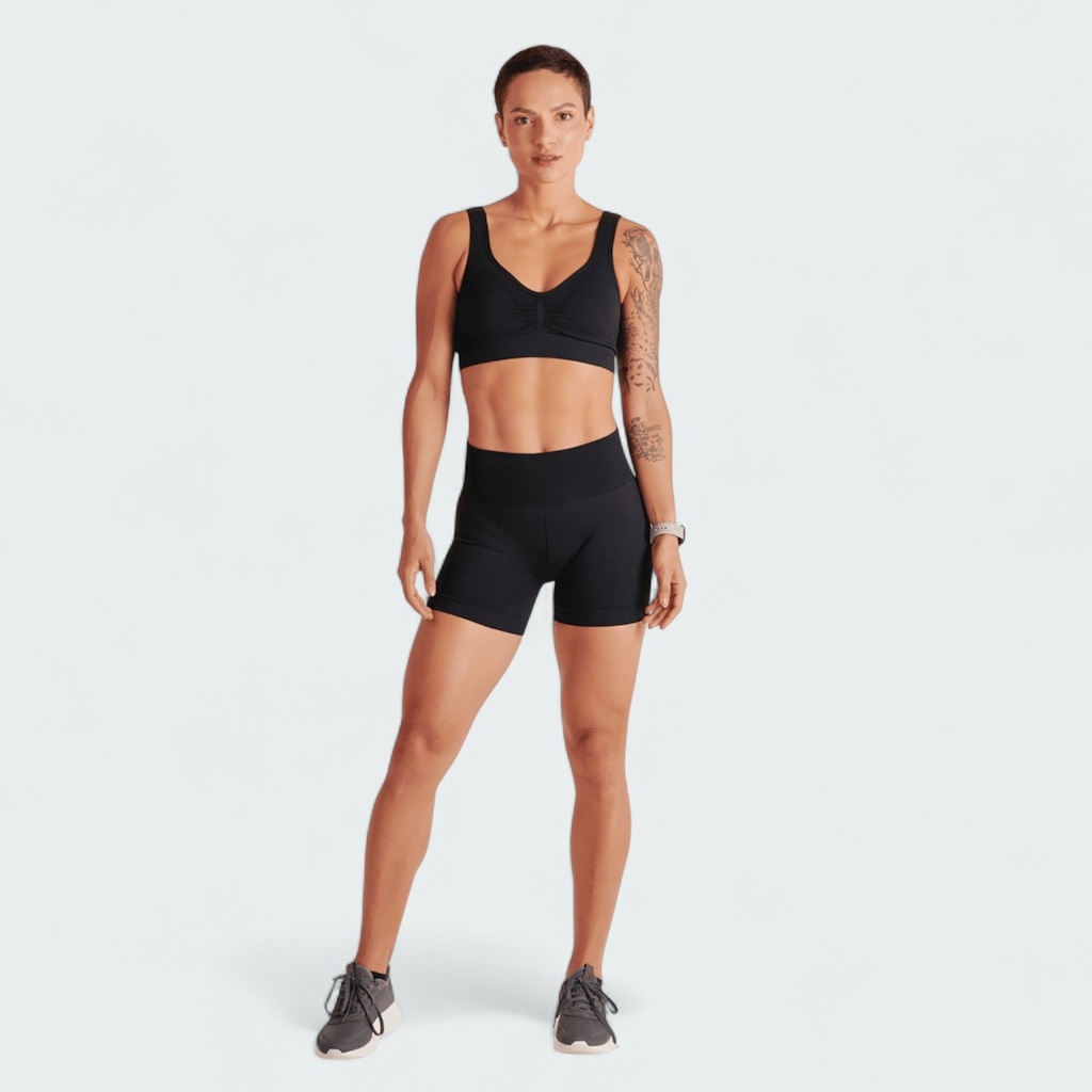 Imagem 3 do produto Shorts Legging Lupo Sport Basic Curto Feminino