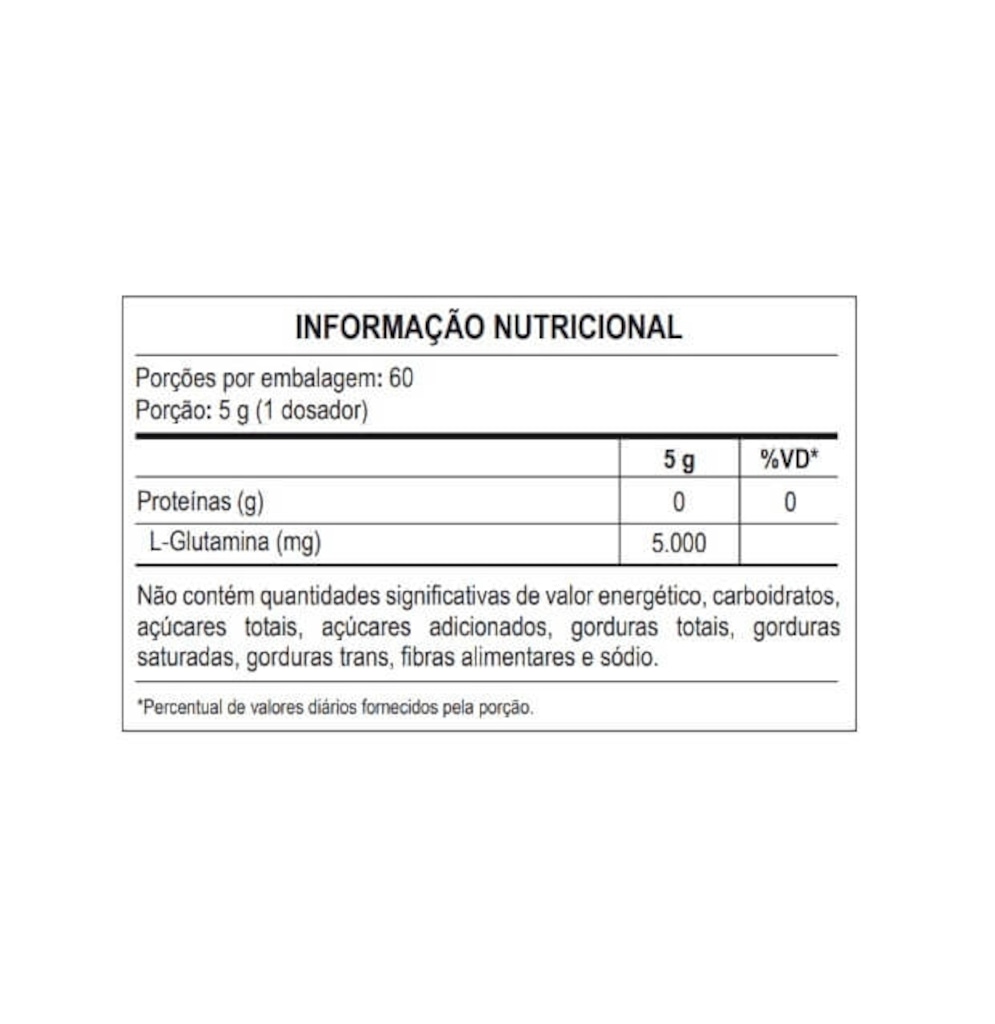 Imagem 2 do produto Glutamina Pro Max Titanium Brandão 300g