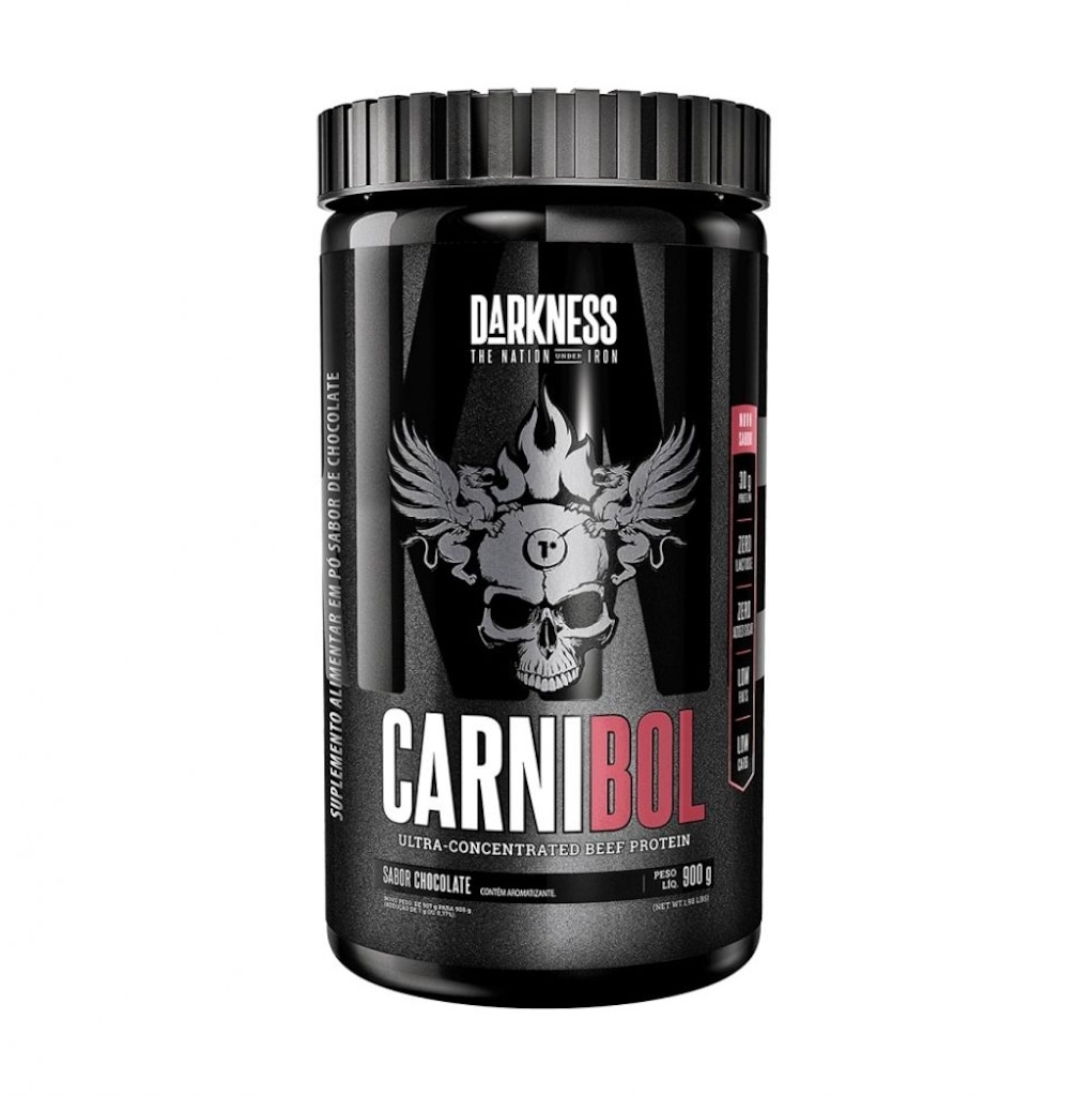 Imagem 1 do produto Carnibol Darkness Chocolate 900g