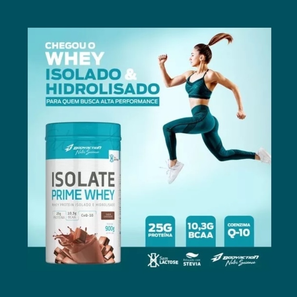 Imagem 4 do produto Isolate Prime Whey Body Action Baunilha 900g