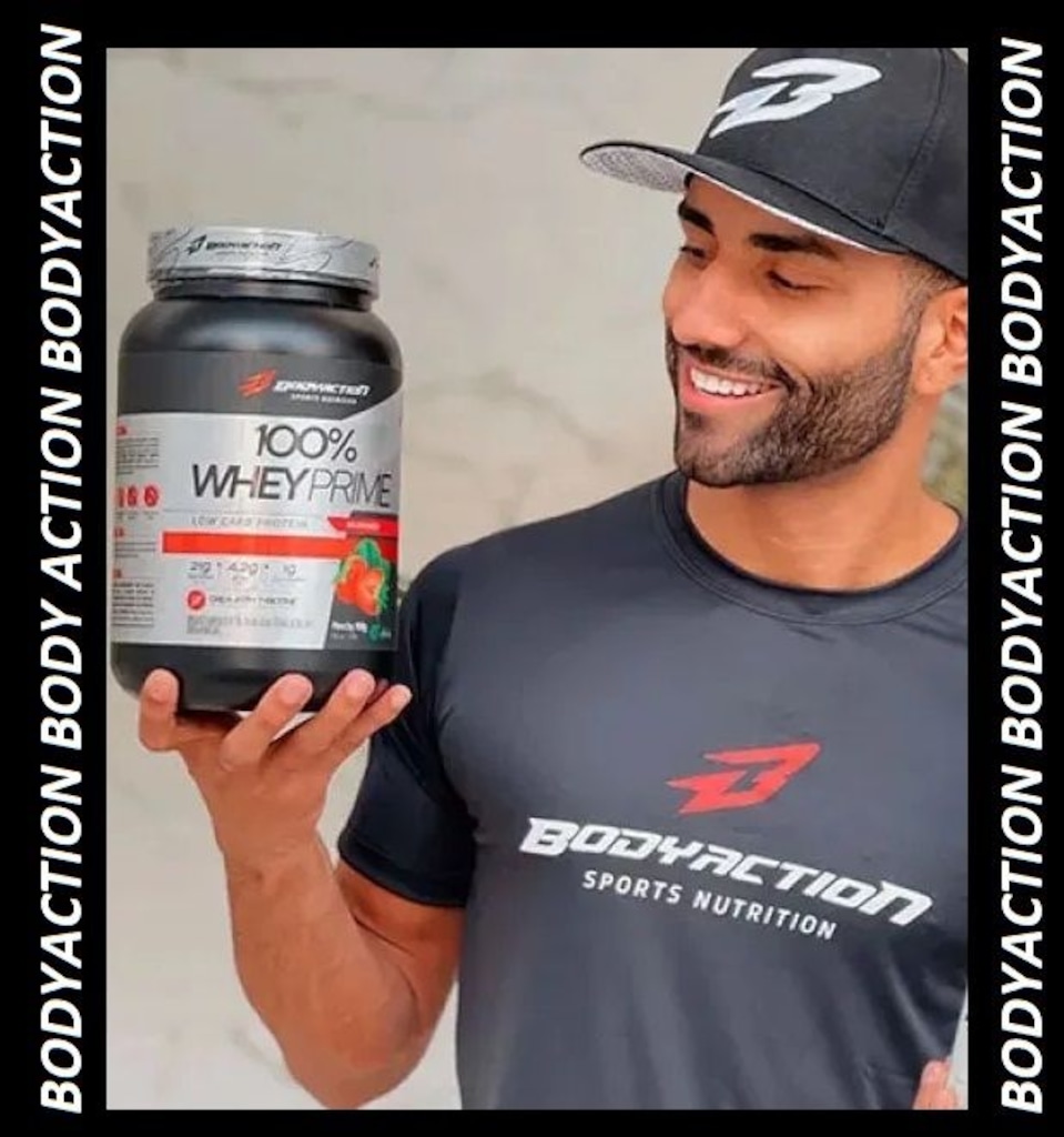 Imagem 3 do produto 100% Whey Prime Body Action Baunilha 900g
