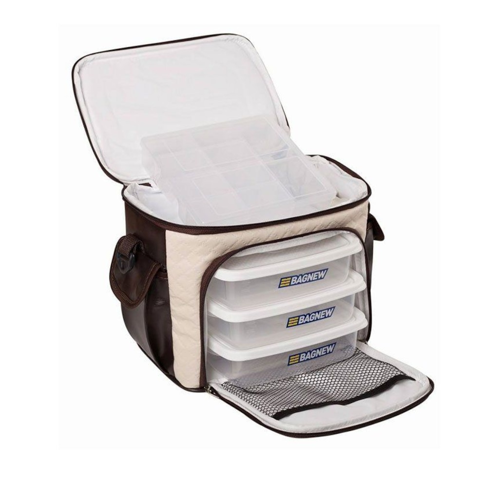 Imagem 2 do produto Bolsa Térmica com 3 Potes Fit Model