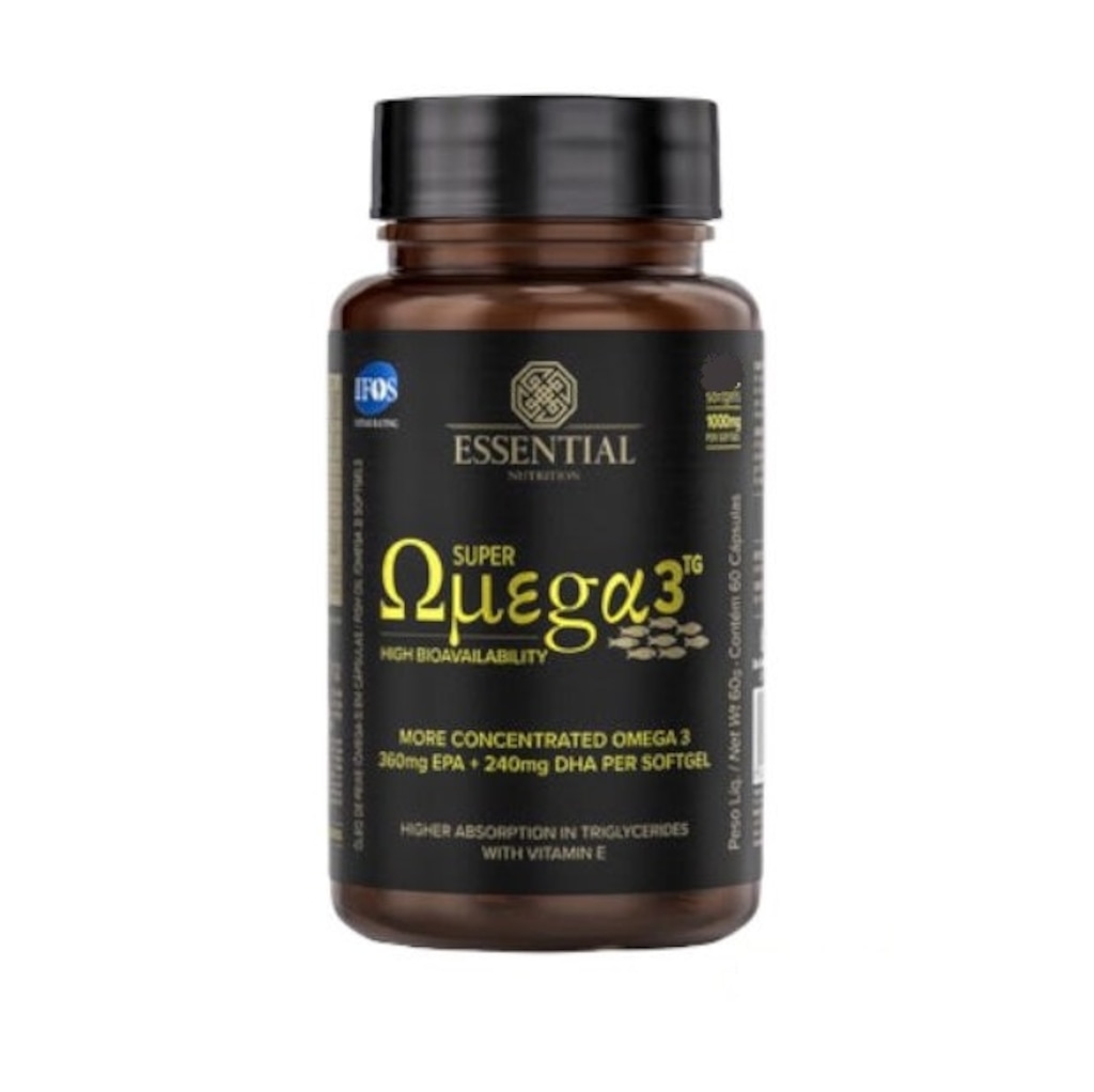 Imagem 1 do produto Super Ômega 3 TG Essential Nutrition 120 Caps