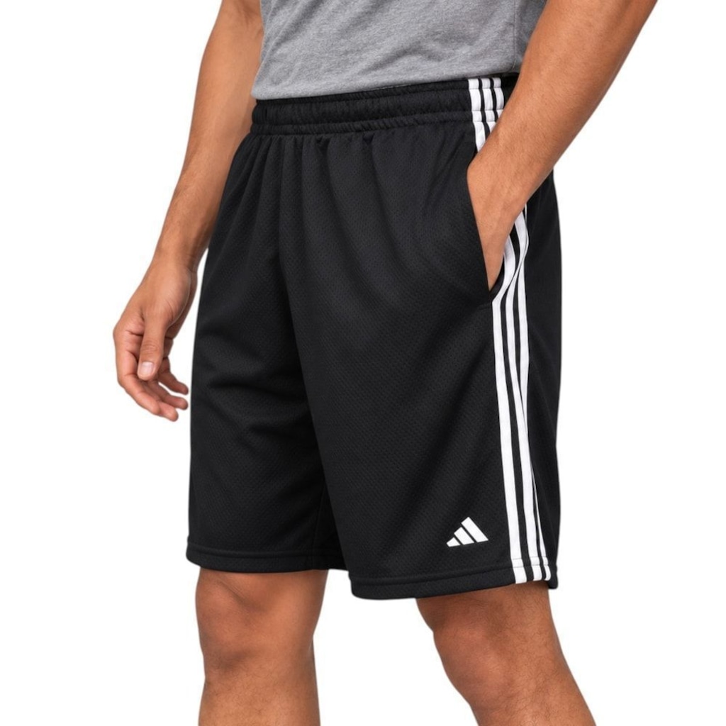 Imagem 3 do produto Short adidas 3 Listras Masculino