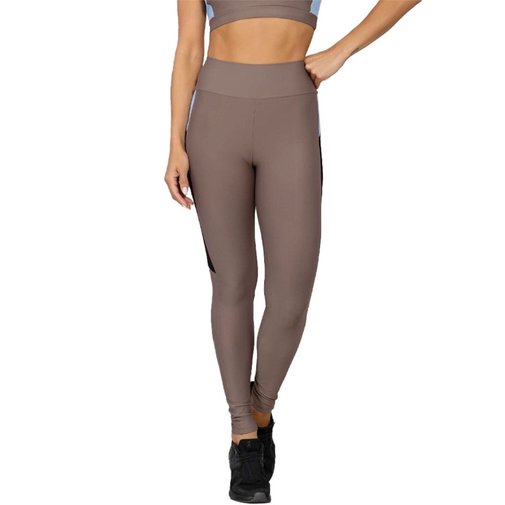 Imagem 1 do produto Calça Legging Run More Blocking Compression Feminina