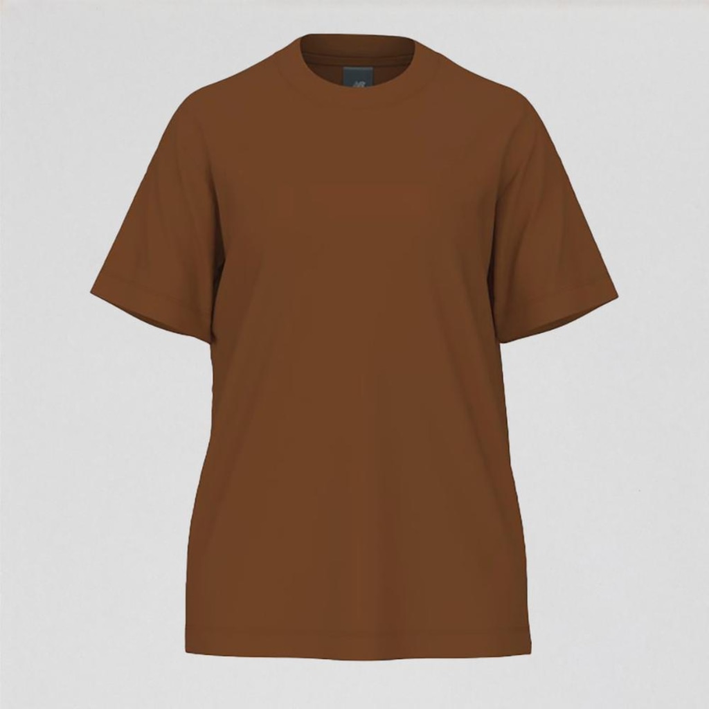 Imagem 1 do produto Camiseta Oversized Small Logo New Balance Feminina