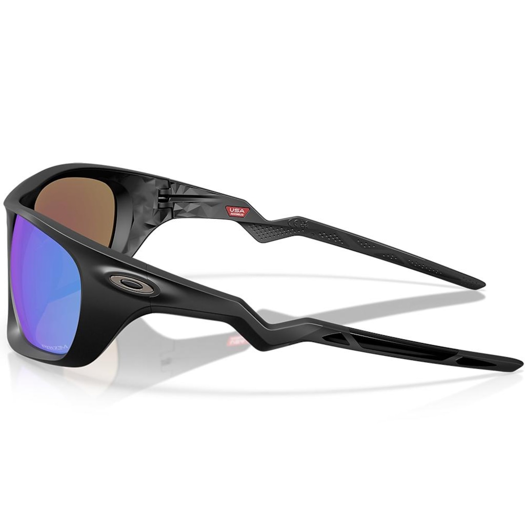Imagem 2 do produto Óculos de Sol Oakley Lateralis Matte Black Prizm Sapphire