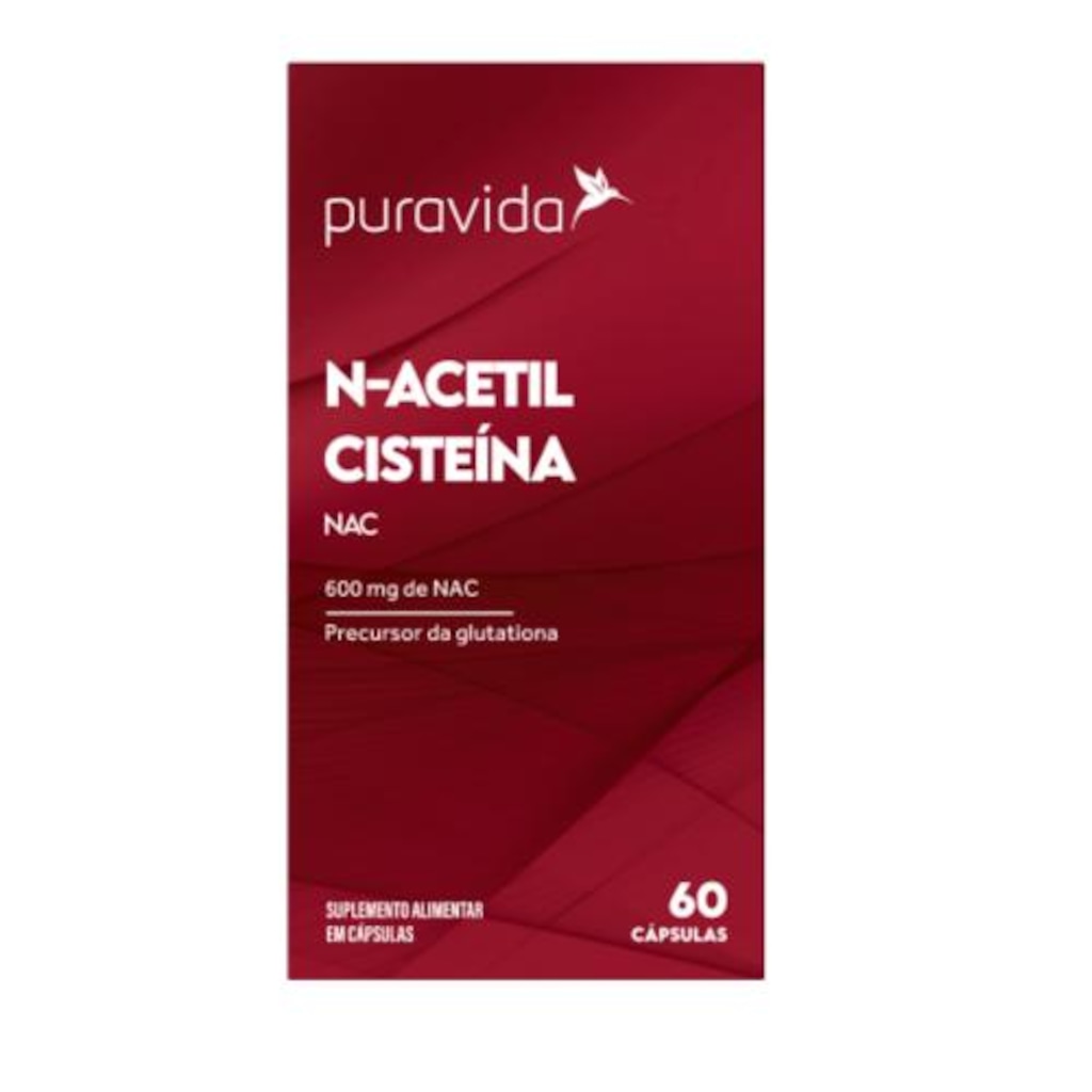 Imagem 1 do produto N-Acetil Cisteína (60caps) - Pura Vida