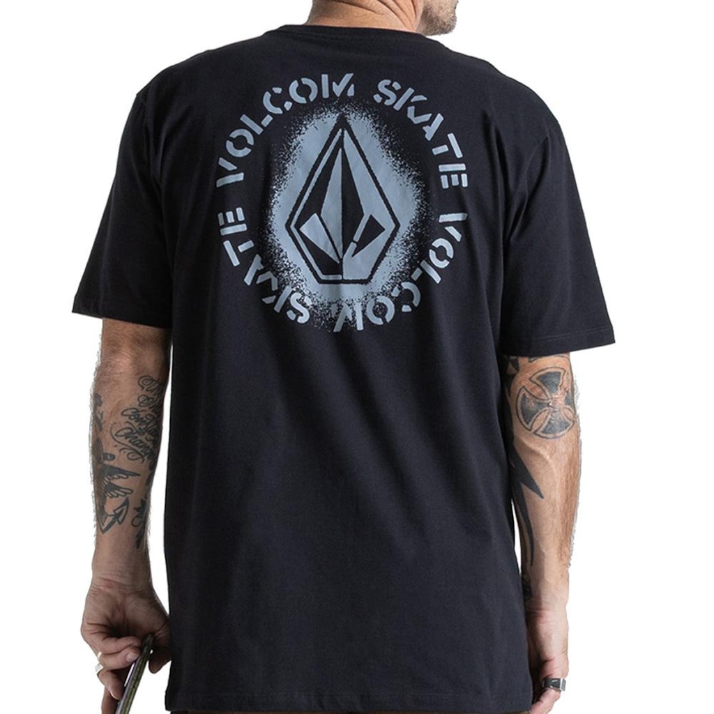 Imagem 2 do produto Camiseta Volcom Skidder Oversize Masculina