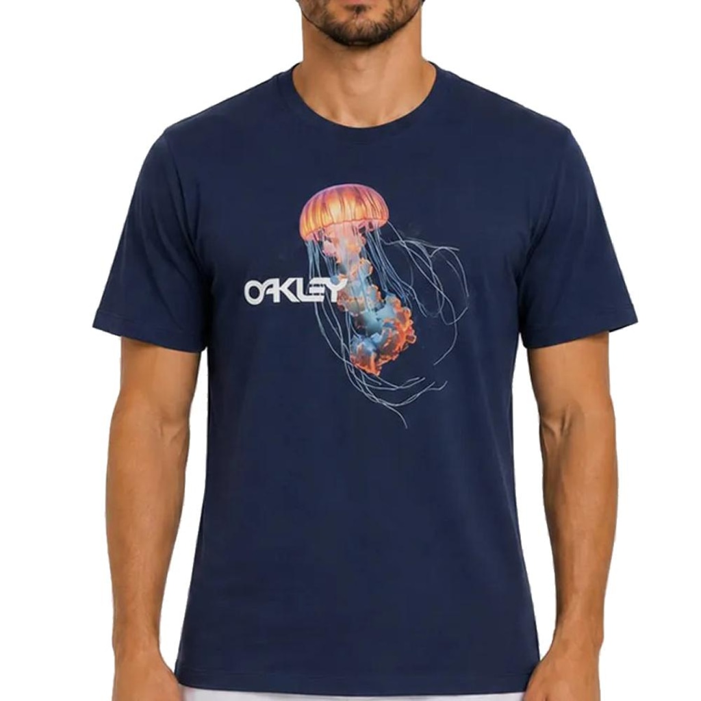 Imagem 1 do produto Camiseta Oakley Jellyfish Biolumia SS Abyss