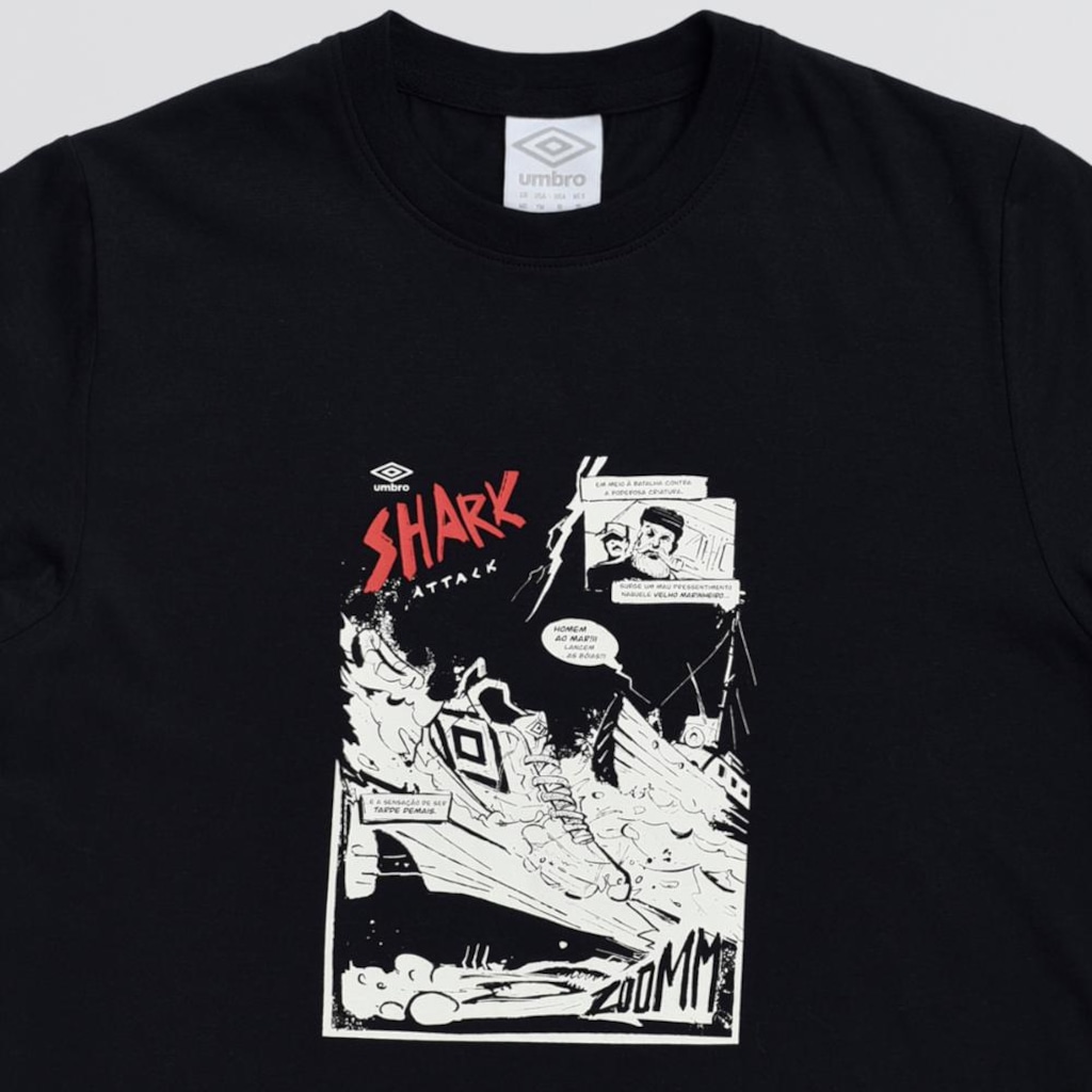 Imagem 3 do produto Camiseta Umbro Shark Pack Ii - Infantil