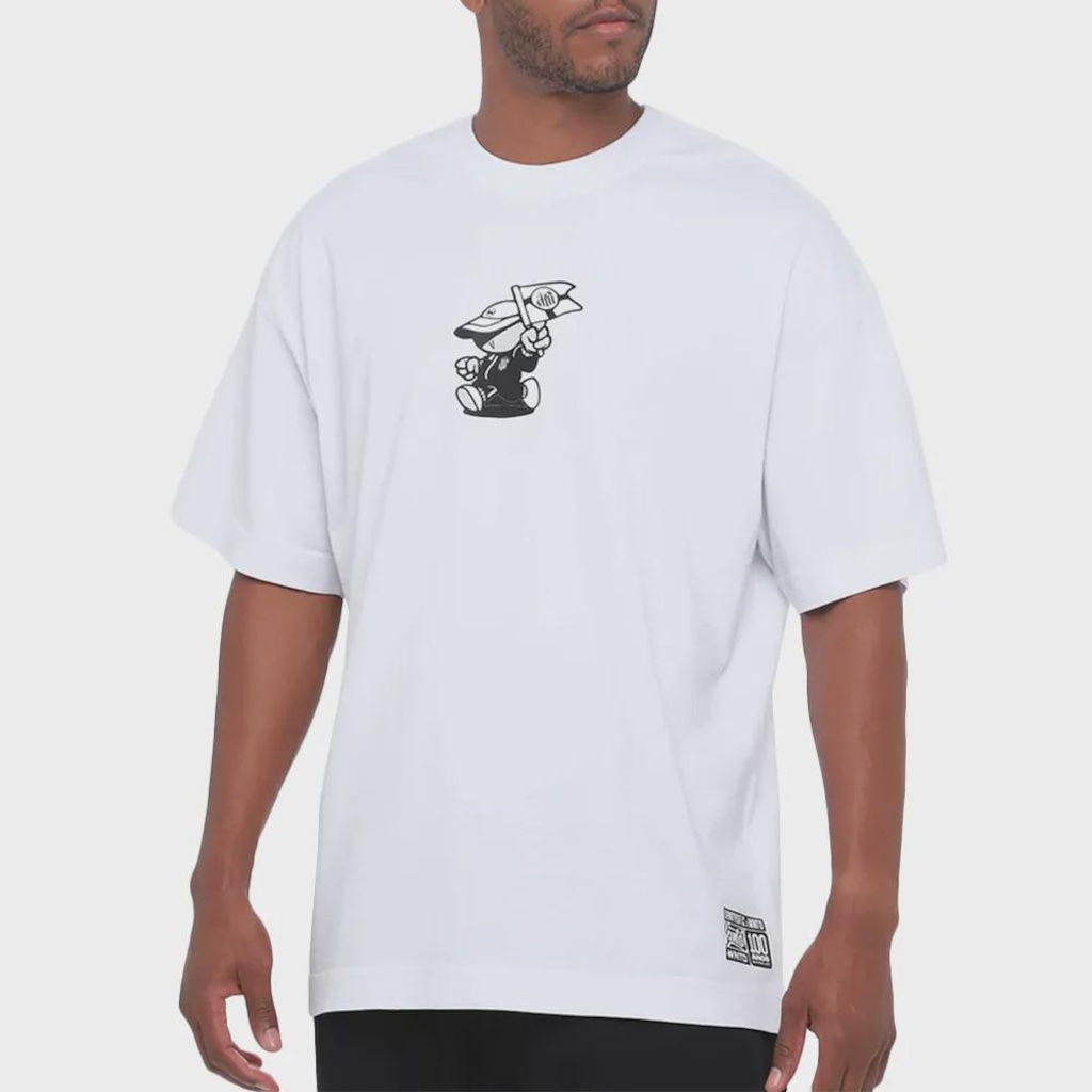 Imagem 1 do produto Camiseta do Santos Oversized Pela Bandeira Wanted Masculina