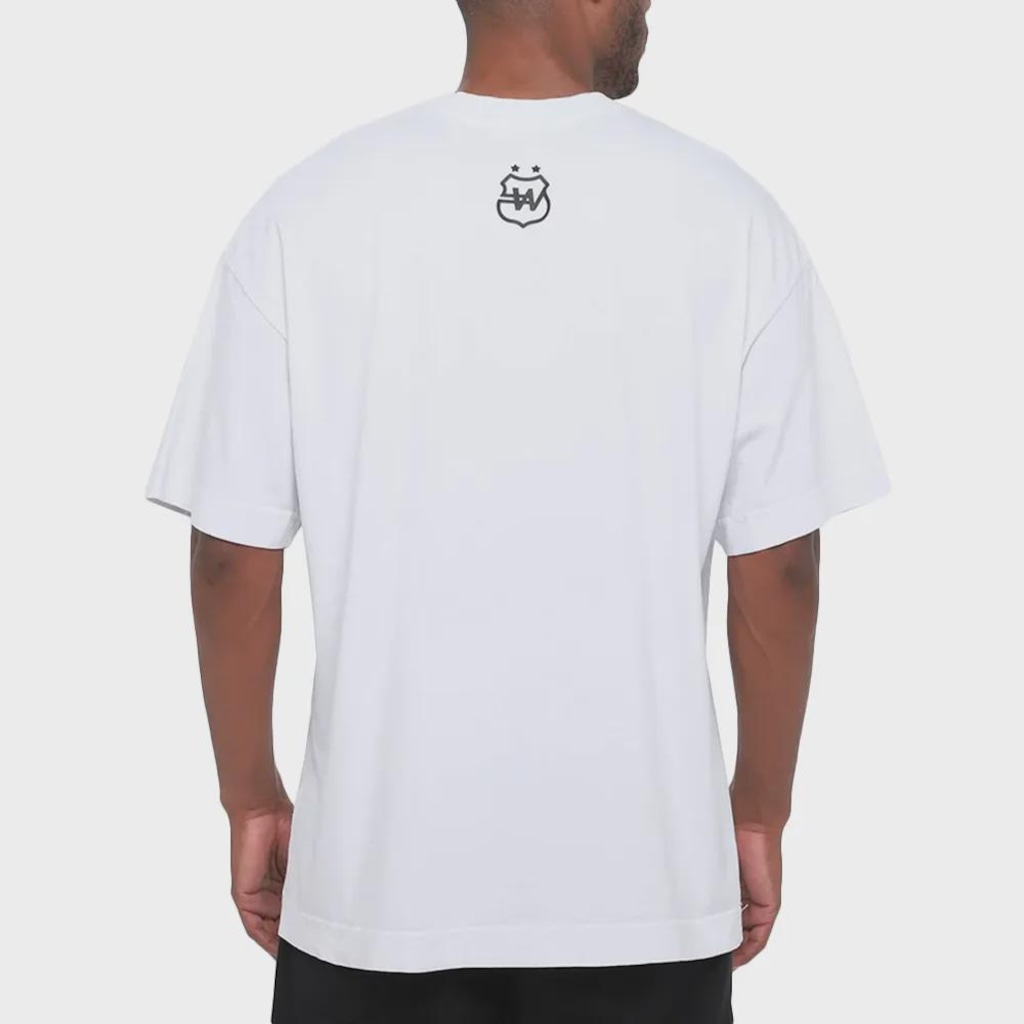 Imagem 2 do produto Camiseta do Santos Oversized Pela Bandeira Wanted Masculina