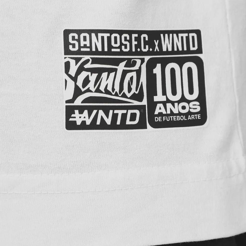 Imagem 4 do produto Camiseta do Santos Oversized Pela Bandeira Wanted Masculina