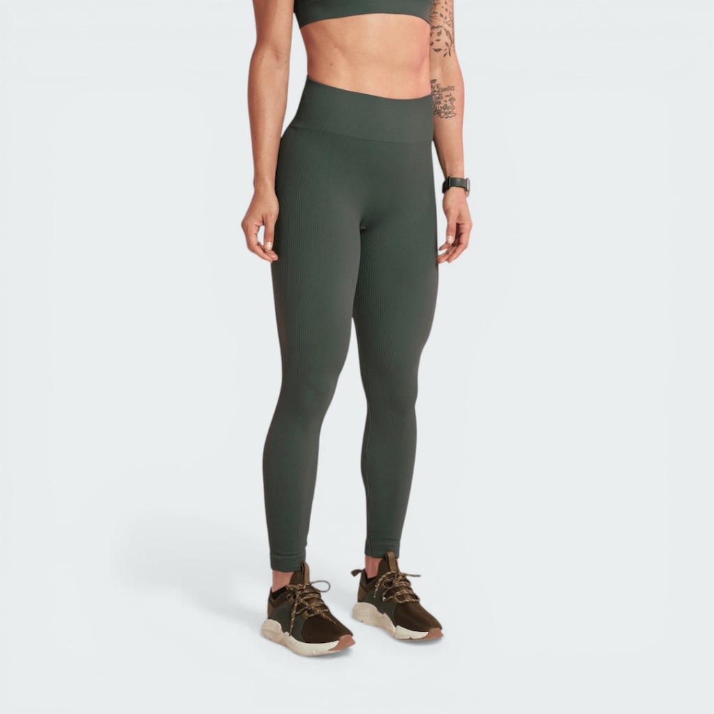 Imagem 1 do produto Calça Legging Lupo Sport Basic Canelada Sem Costura Feminina