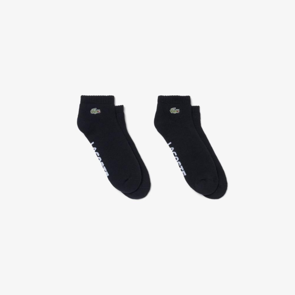 Imagem 1 do produto Meias Lacoste Esportivas Baixas 2 Pares