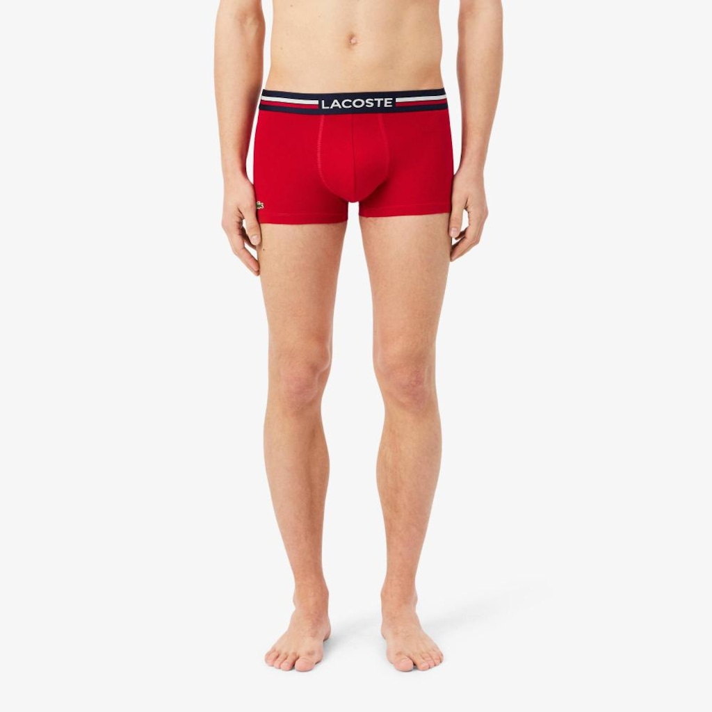 Imagem 2 do produto Cuecas Lacoste Trunk Stretch 3-Pack