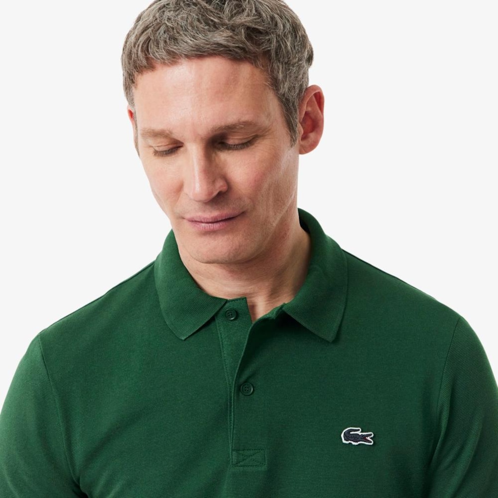 Imagem 3 do produto Camisa polo de algodão misto de caimento regular