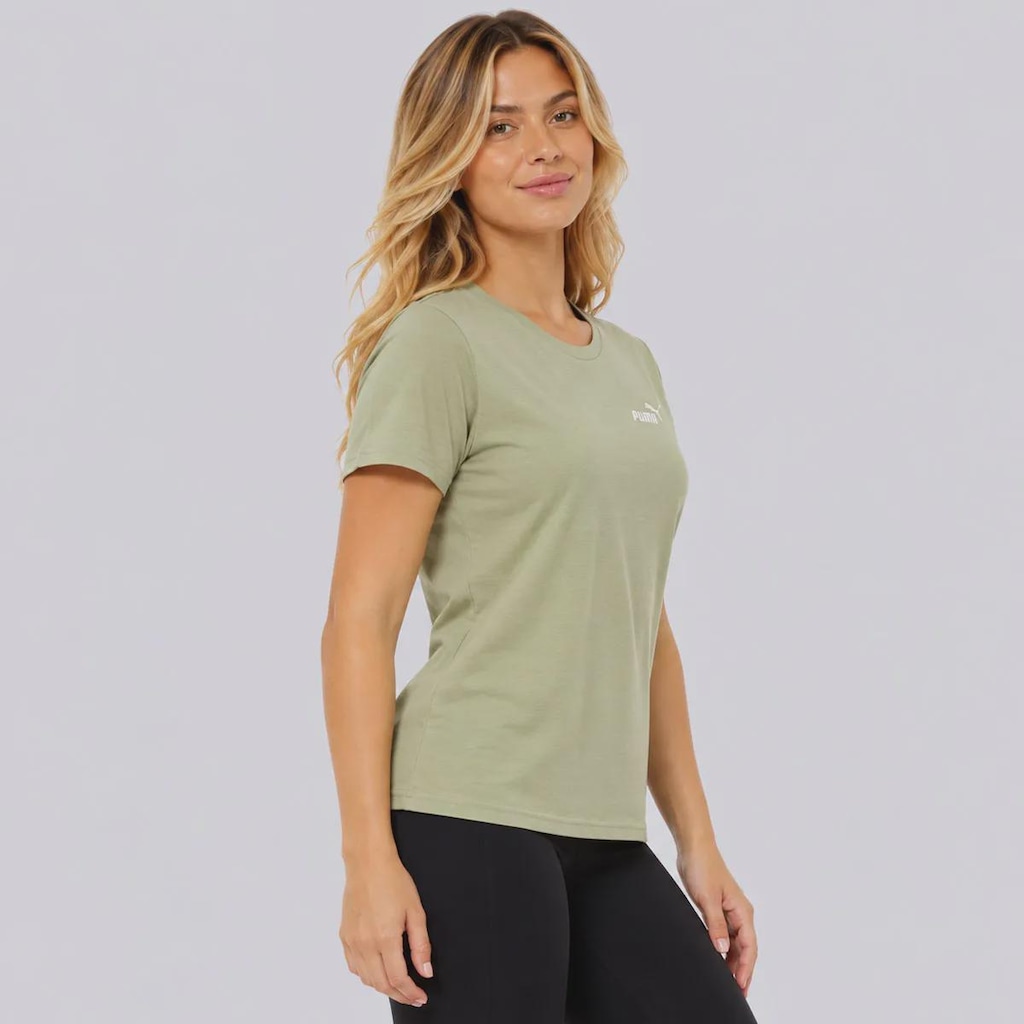 Imagem 3 do produto Camiseta Puma Ess Small NO 1 Tee Logo Feminina