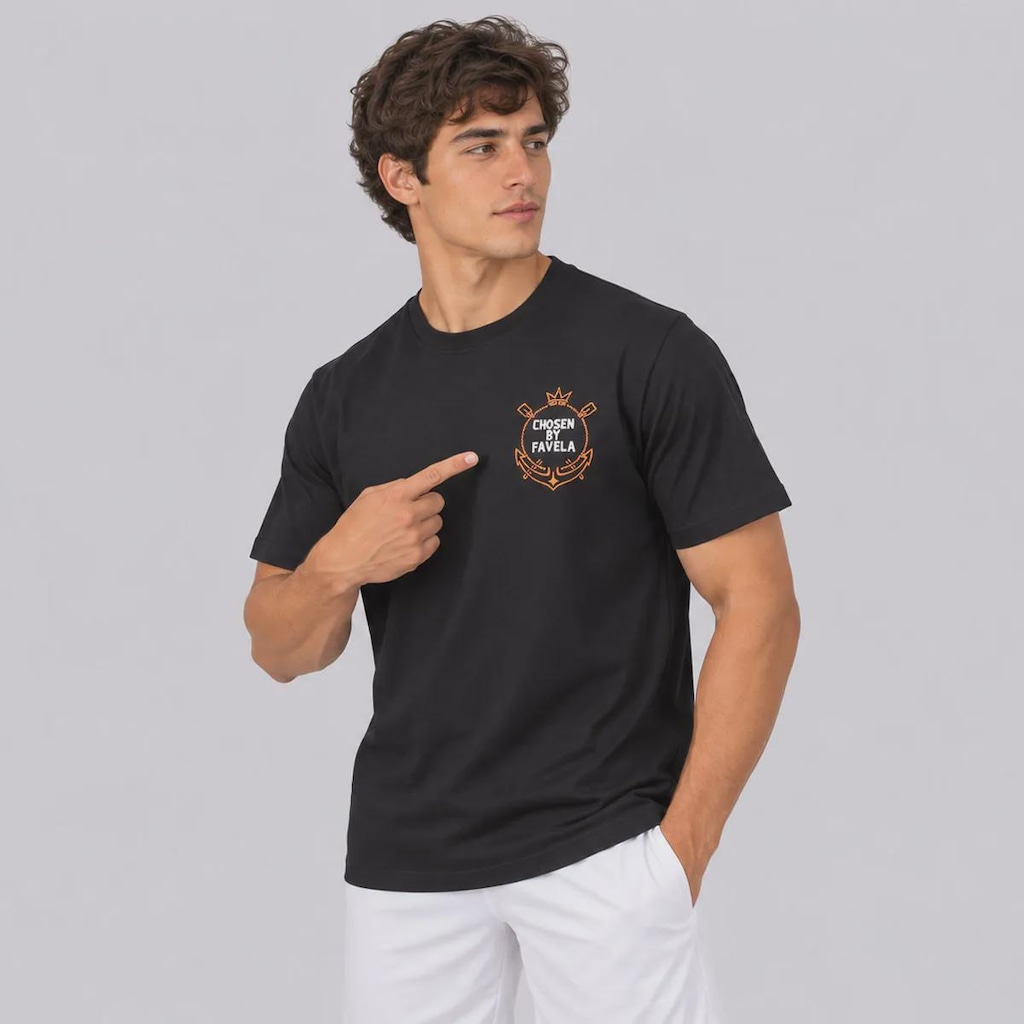 Imagem 3 do produto Camisa do Corinthians Classic Memphis Masculina