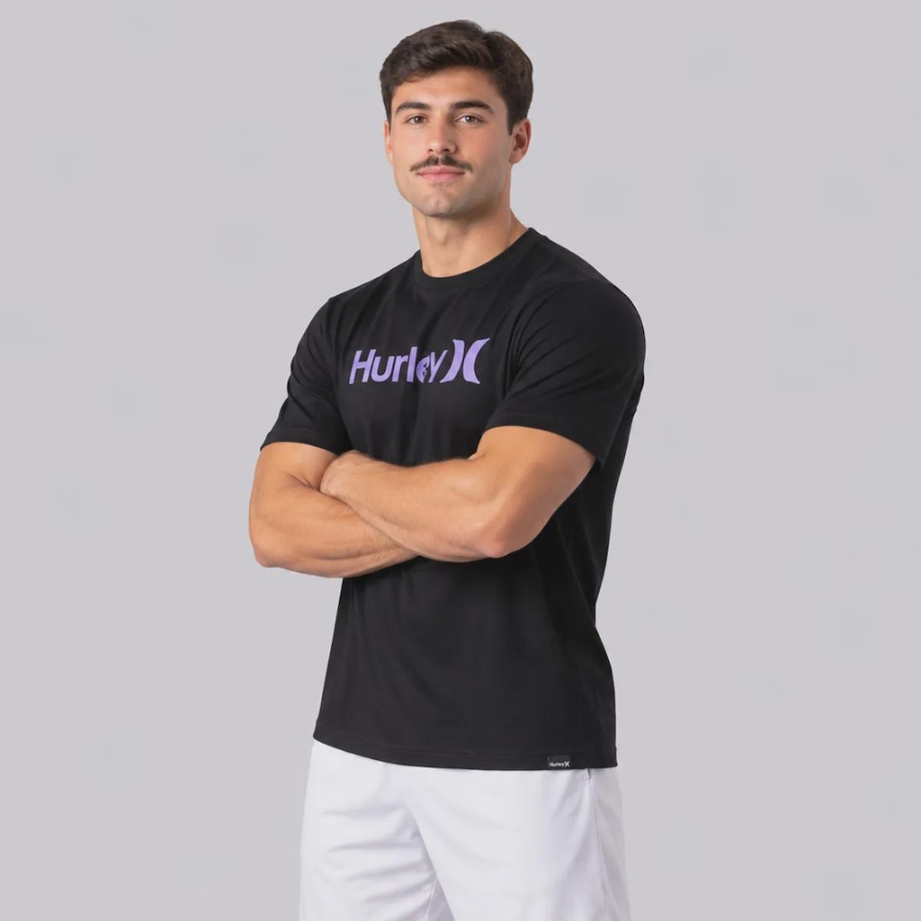 Imagem 2 do produto Camiseta Hurley Silk O&O Solid Masculina