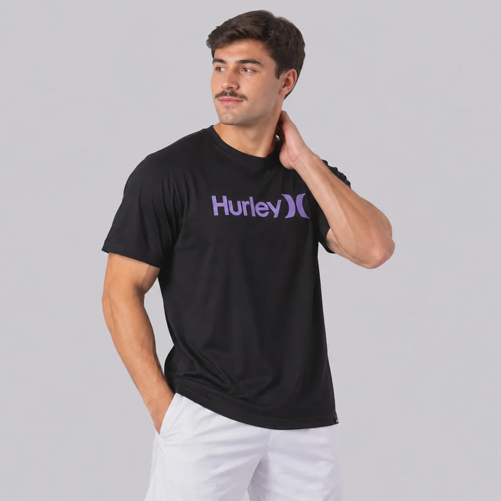 Imagem 3 do produto Camiseta Hurley Silk O&O Solid Masculina