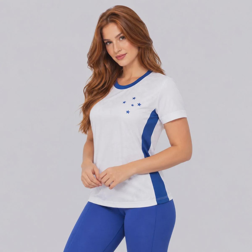Imagem 2 do produto Camisa do Cruzeiro Liso Feminina