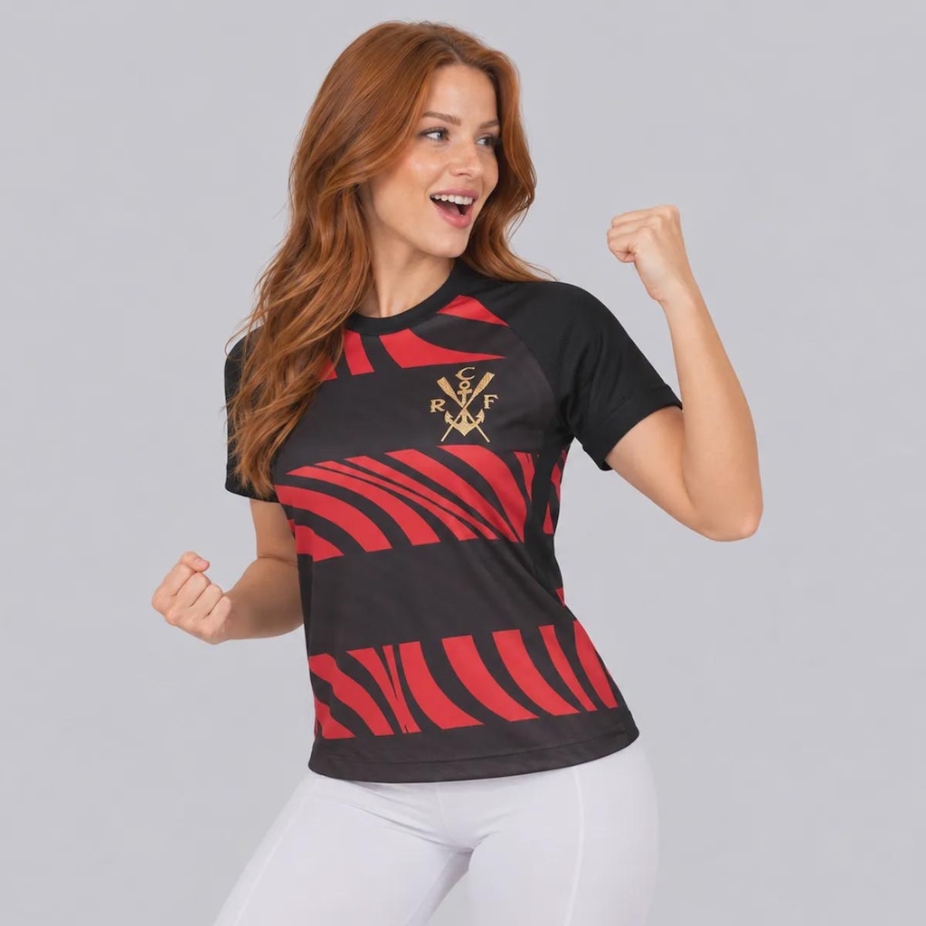 Imagem 2 do produto Camisa do Flamengo Pherusa Logo Feminina