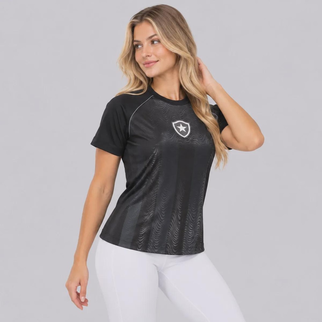 Imagem 2 do produto Camisa do Botafogo Mosaico Feminina