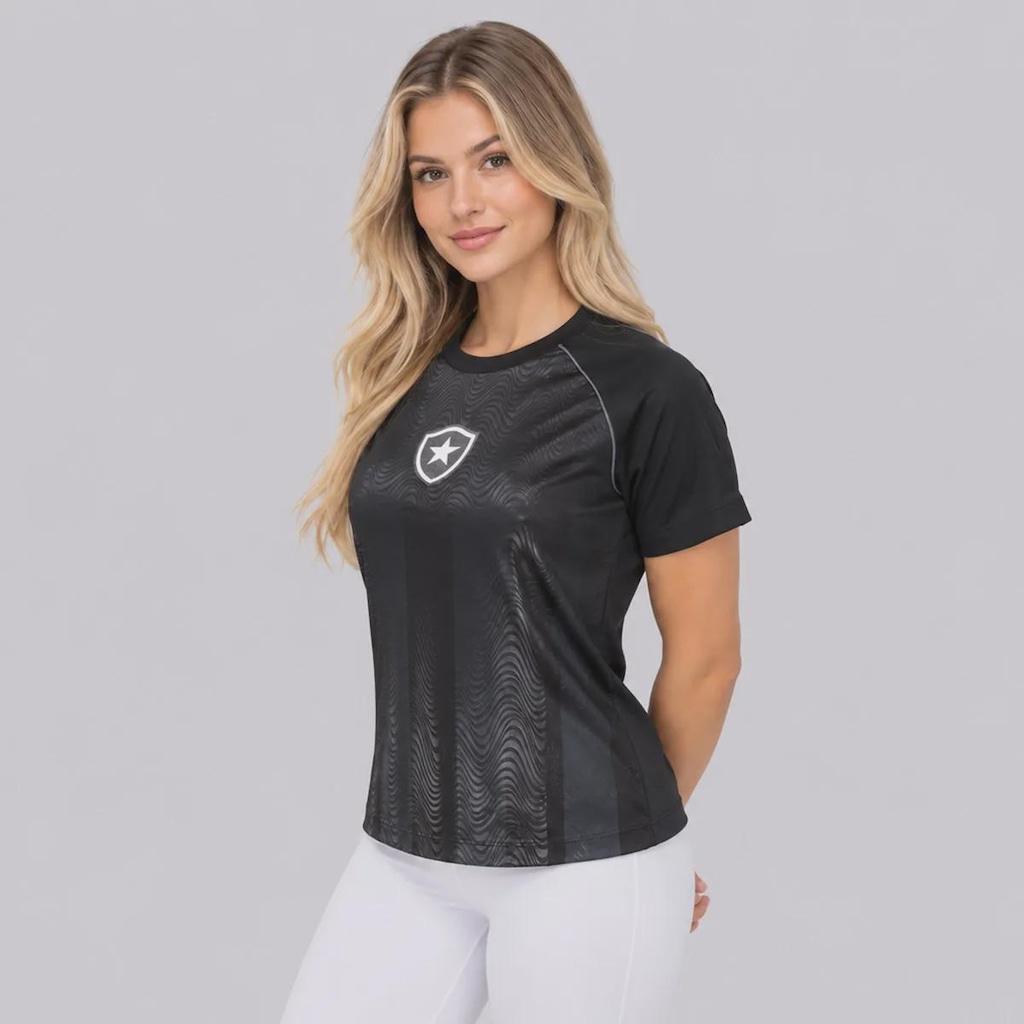 Imagem 3 do produto Camisa do Botafogo Mosaico Feminina