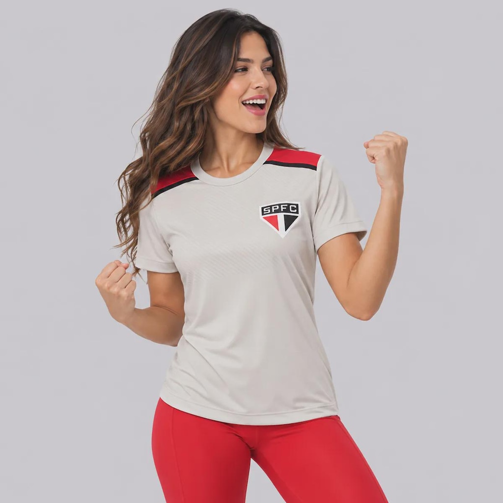 Imagem 3 do produto Camisa do São Paulo Áureo Feminina
