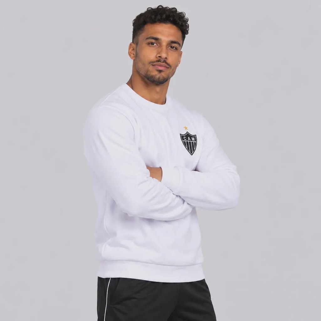 Imagem 2 do produto Moletom Atlético Mineiro Retrô Masculino