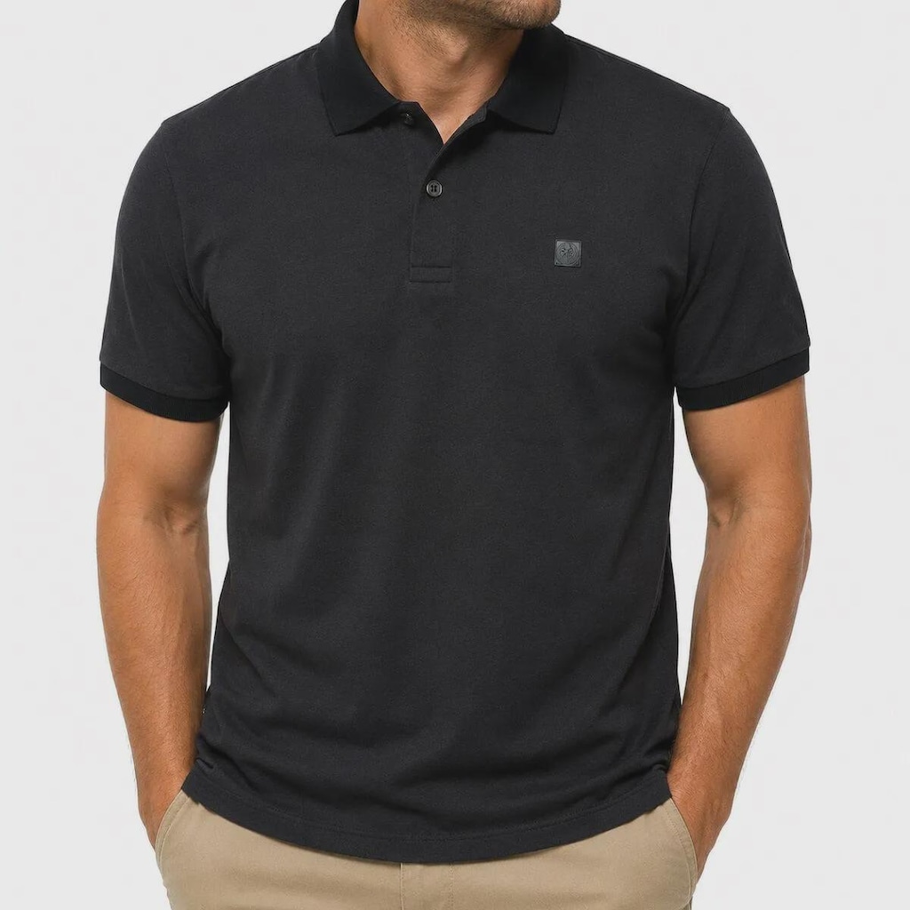Imagem 1 do produto Camisa Polo Manga Curta Slim Ogochi Masculina