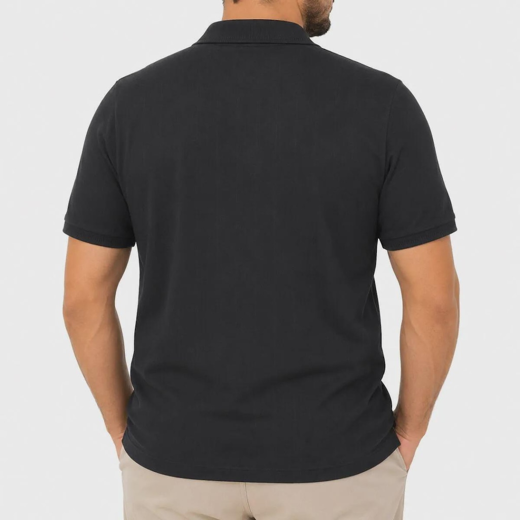 Imagem 2 do produto Camisa Polo Slim Manga Curta Ogochi Masculina