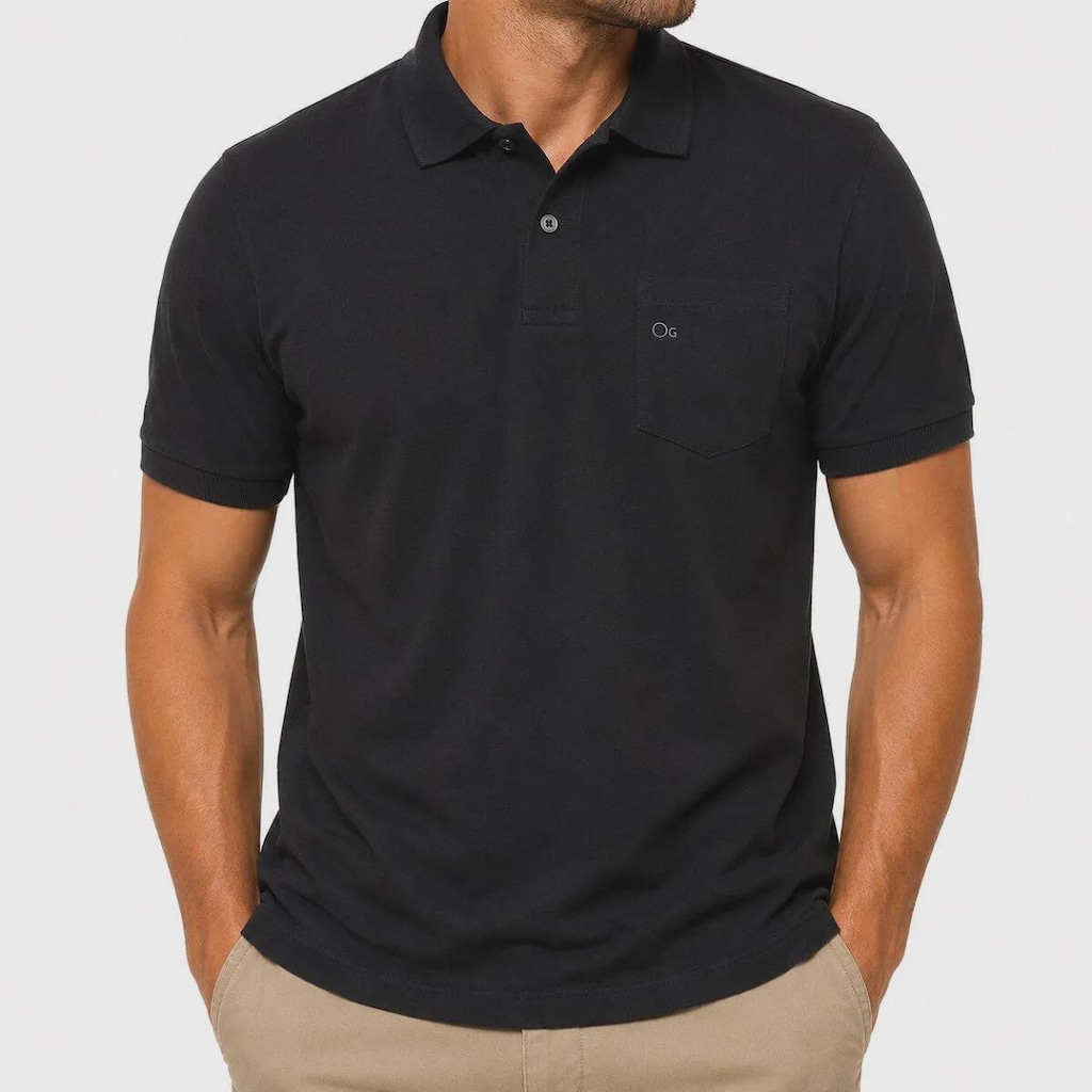 Imagem 1 do produto Camisa Polo Manga Curta Ogochi Masculina