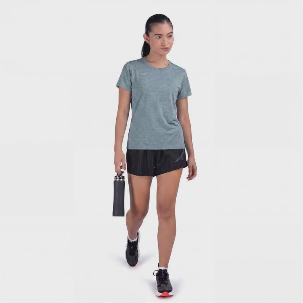 Imagem 4 do produto Camiseta Mizuno Lifestyle Logo Feminina