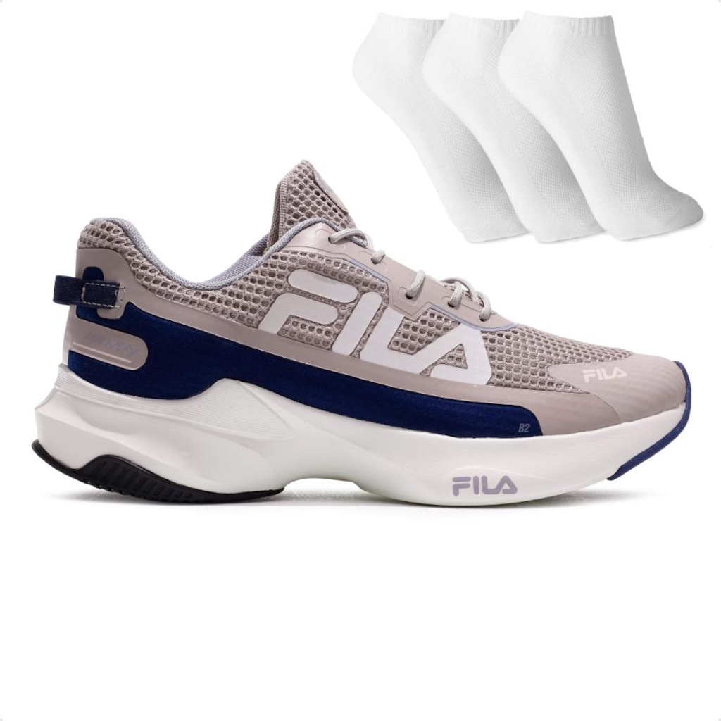 Imagem 1 do produto Tênis Masculino Fila Recovery + 3 Pares de Meias