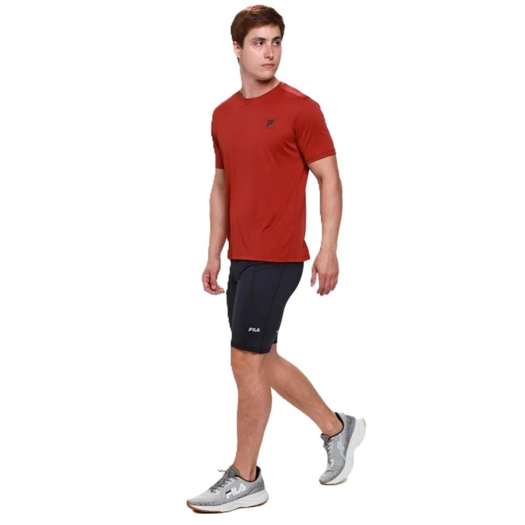 Imagem 3 do produto Camiseta Corrida Fila Masculina Reflective UV 50+