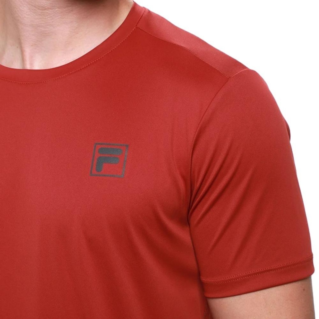 Imagem 4 do produto Camiseta Corrida Fila Masculina Reflective UV 50+
