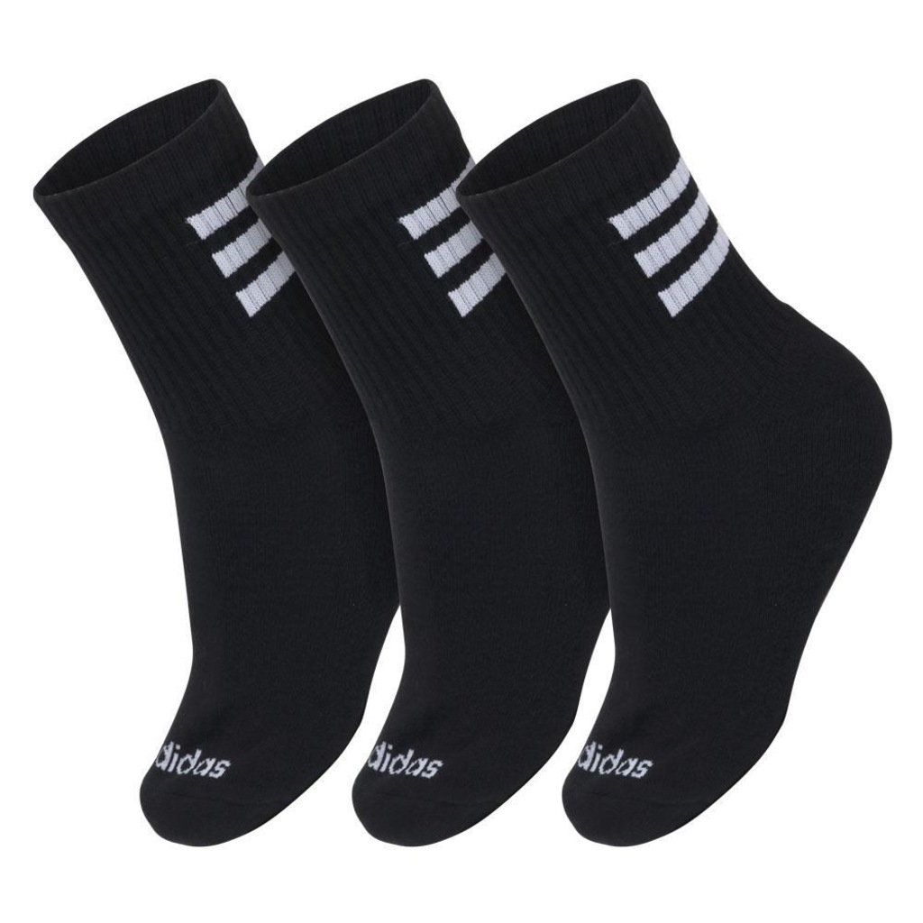 Imagem 1 do produto Kit Meia Masculina Feminina adidas Cano Médio Esporte