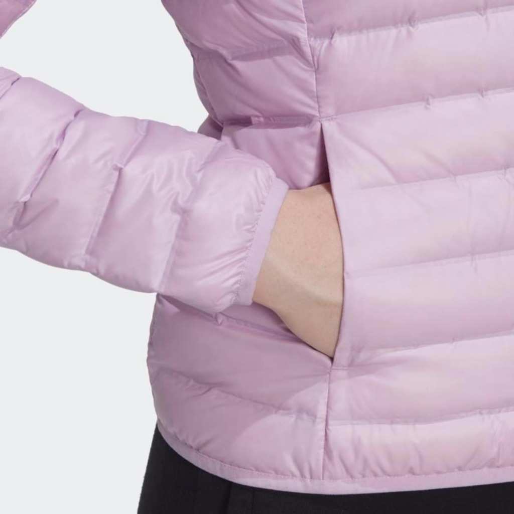 Imagem 4 do produto Jaqueta Feminina adidas Varilite Náilon Zíper Punho Capuz