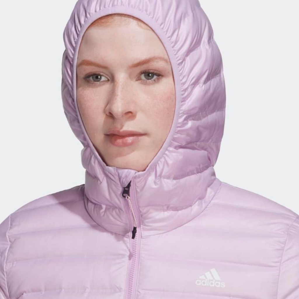 Imagem 5 do produto Jaqueta Feminina adidas Varilite Náilon Zíper Punho Capuz