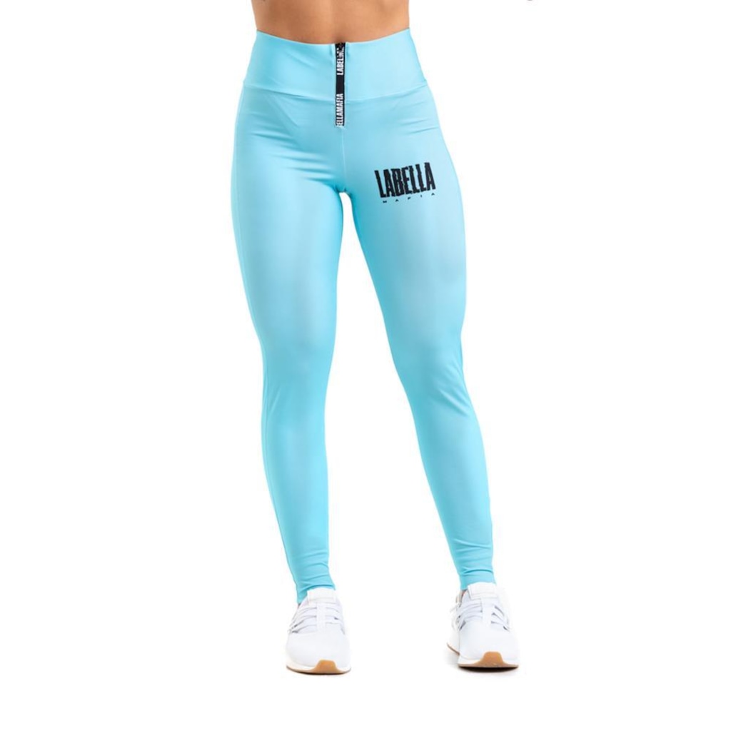 Imagem 1 do produto Calça Legging Labellamafia Feminina Zíper Cós Alto Academia